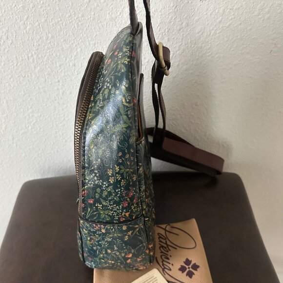 Patricia Nash Ennis Sling Style Backpack Bag Tuscan Fields NWT - Picture 4 of 12